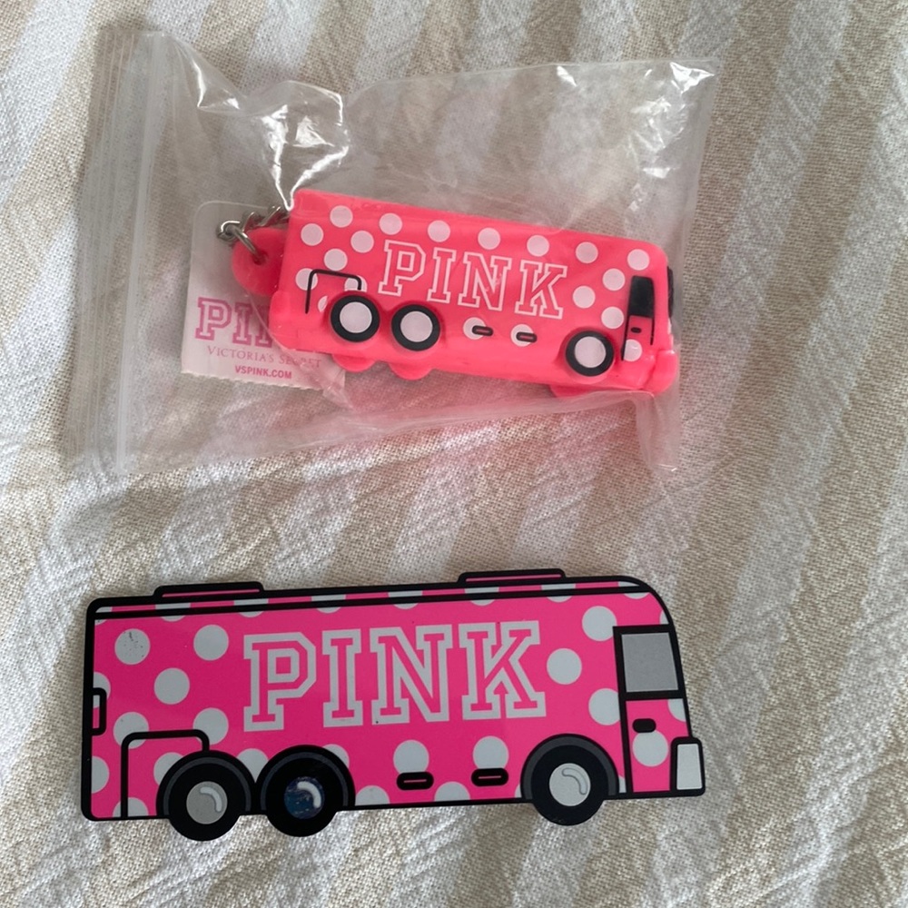 Victoria secret pink bus CARD ONLY